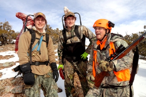 Packing Cow Elk