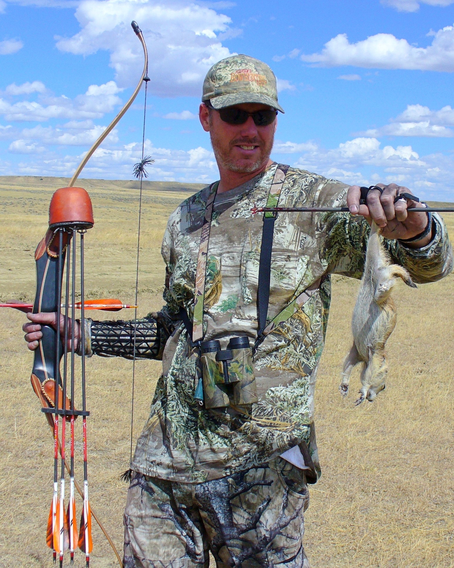 Montana Prairie Dog Bow Hunting