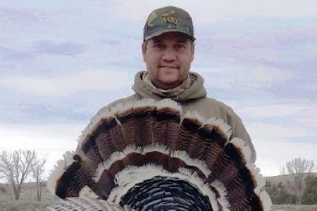 Curtis With His Montana Merriam's Turkey