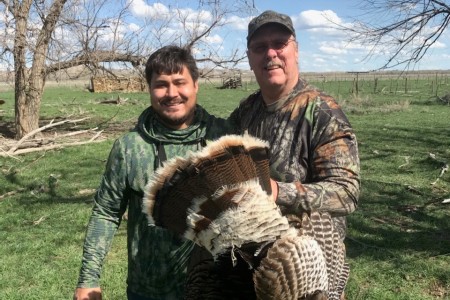 Derek With A Successful Montana Turkey Hunter