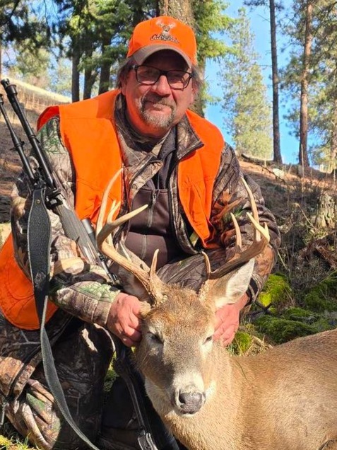 Jeff with Whitetail Buck